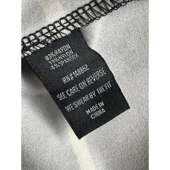 TORRID‎ Black and White Stripe Pull On Pencil Skirt Size 3 - Picture 9 of 9